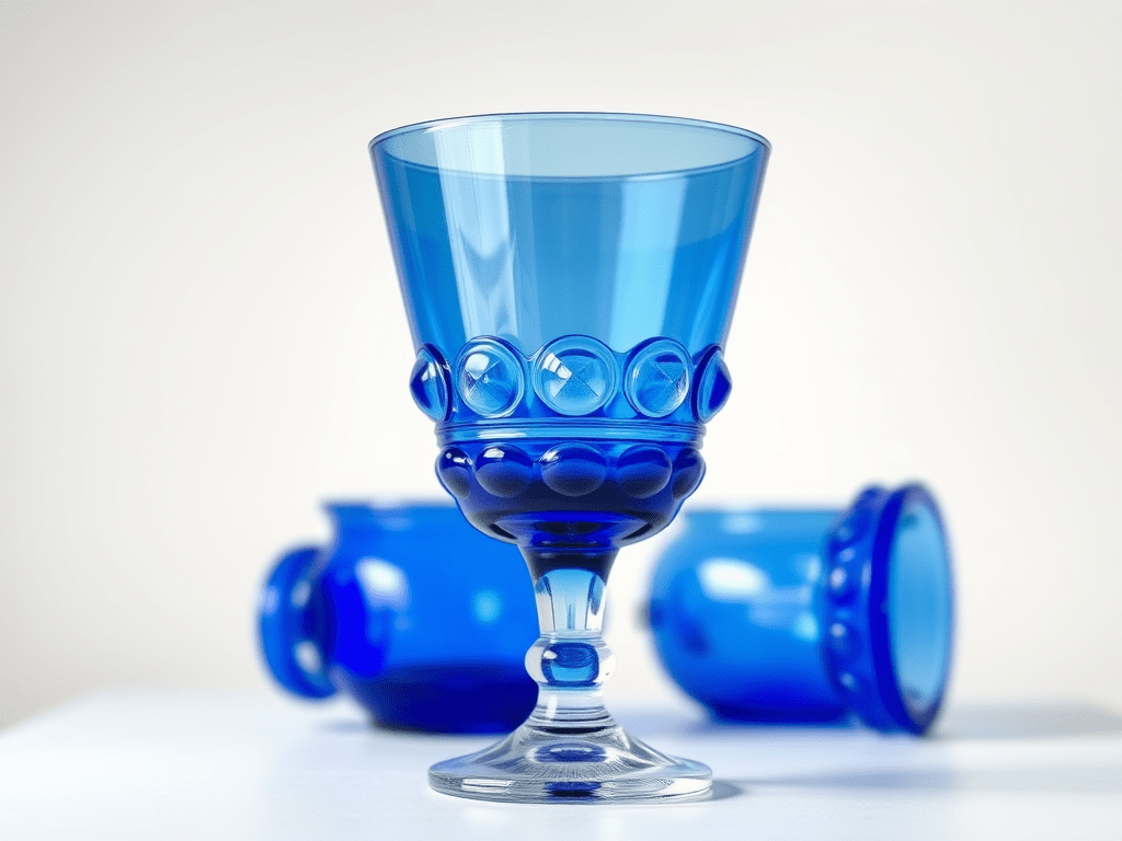Blue Glass – Azure to Cobalt Glassware of the Depression Era