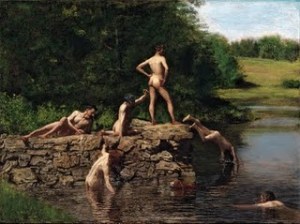 Thomas Eakins Swimming