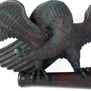 Pennsylvania Carved Eagle at Pook & Pook