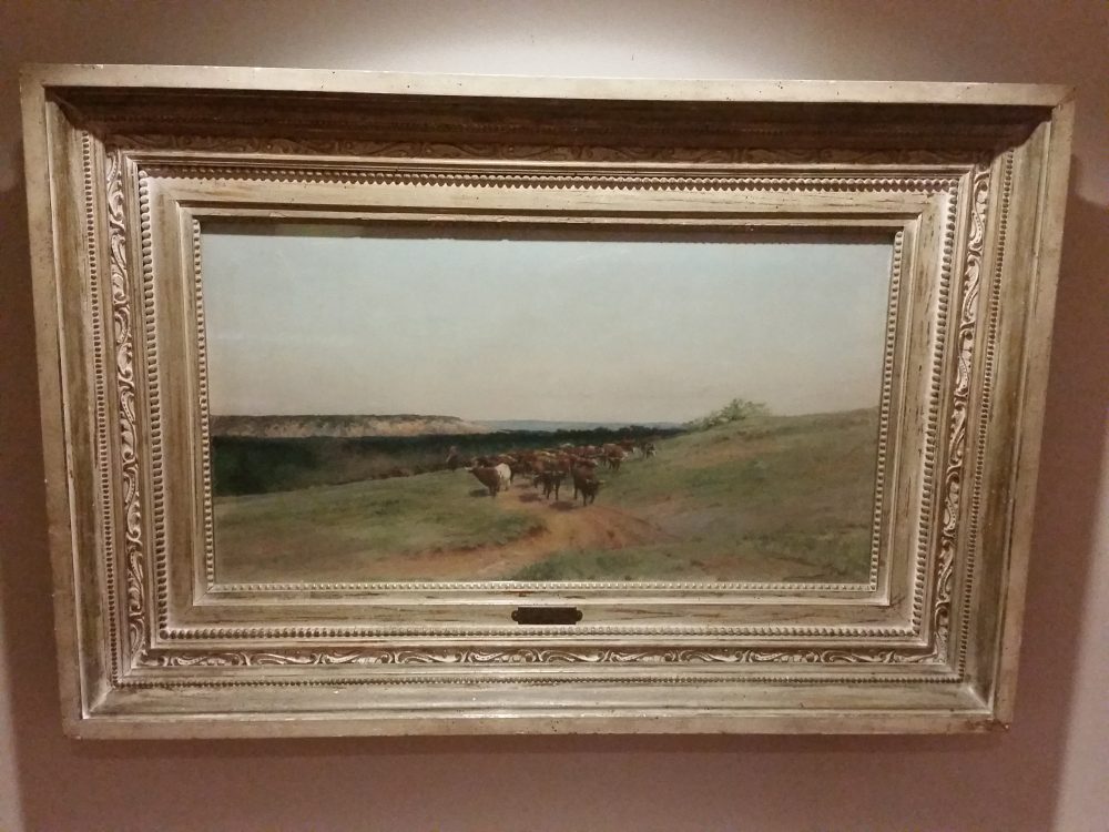 Frank Reaugh was called the “Dean of Texas Painters.”