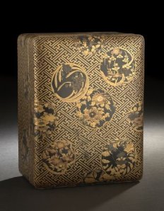 A Japanese Lacquer Storage Box from New Orleans Auction
