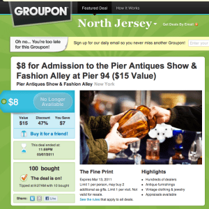 Groupon, Stella Pier Show