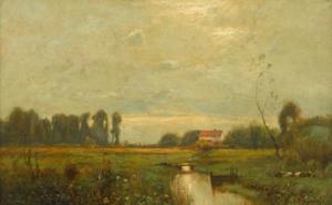 A Countryside Landscape by J. Francis Murphy