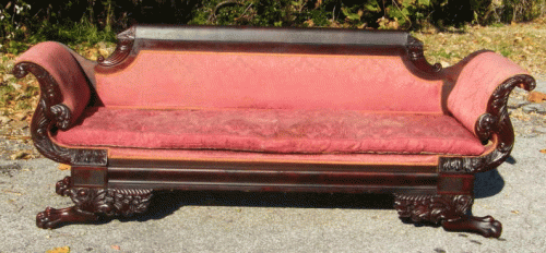 An American Empire Sofa