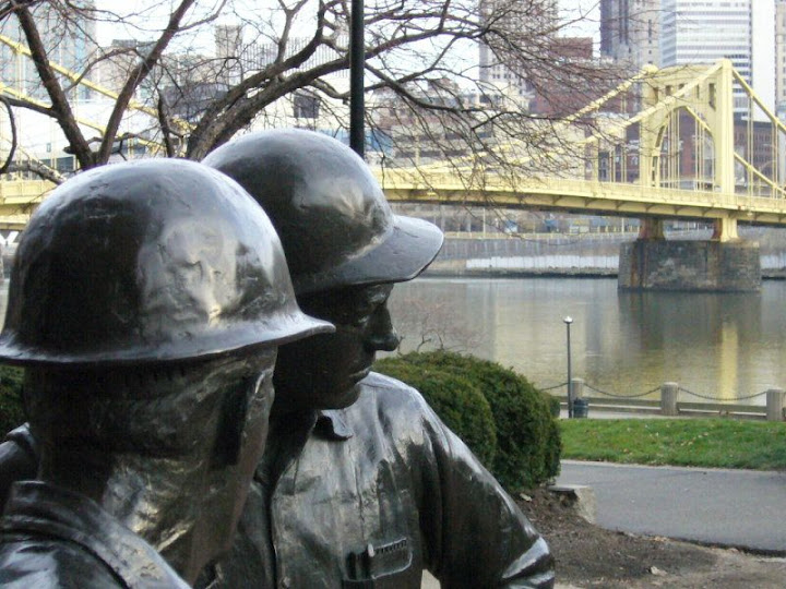 Giant Steel Worker Sculptures Coming to Pittsburgh