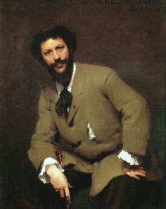 Portrait of Carolus Duran by Sargent