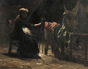 Birge Harisson's An Artist at Her Easel 2012