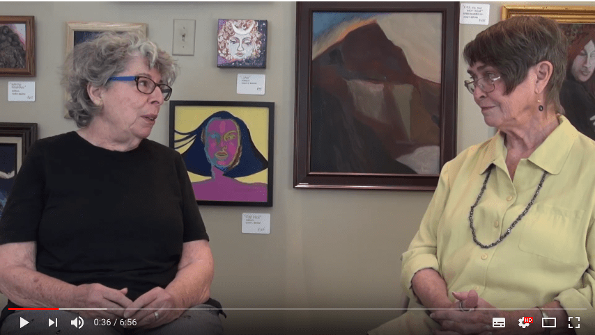 Vicky Balcou and Tina Woodruff