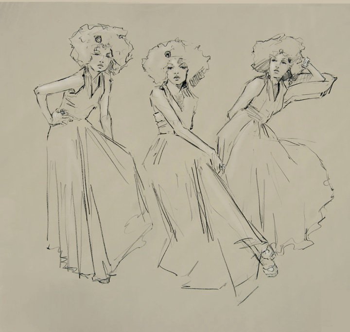 Artist Finds Inspiration in Vintage Fashions