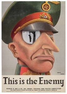 KARL KOEHLER & VICTOR ANCONA (DATES UNKNOWN) THIS IS THE ENEMY. 1942. 34x24 inches, 87x61 cm. Grinnell, New York. 