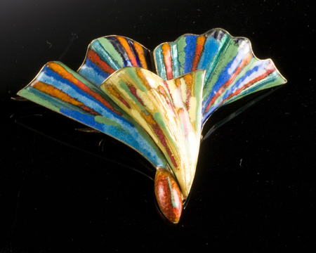 Cartier Fan Brooch-Las Vegas Antique Jewelry Show