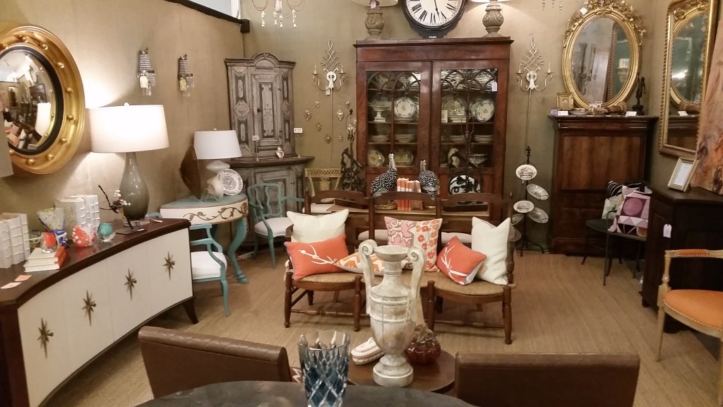 Classical and Midcentury at Antique Pavilion Houston