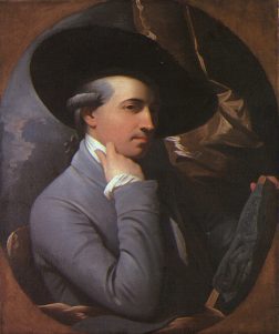 1770 Self Portrait by Benjamin West