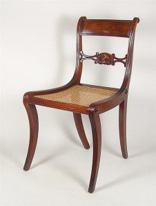 Ken Farmer Auctions & Appraisal, August 23, 3009. Lot 394: Set of Four Regency Side Chairs Ken Farmer Auctions & Appraisal, August 23, 3009. Lot 394: Set of Four Regency Side Chairs