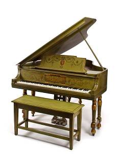 A grand Steinway Art Case Model M piano