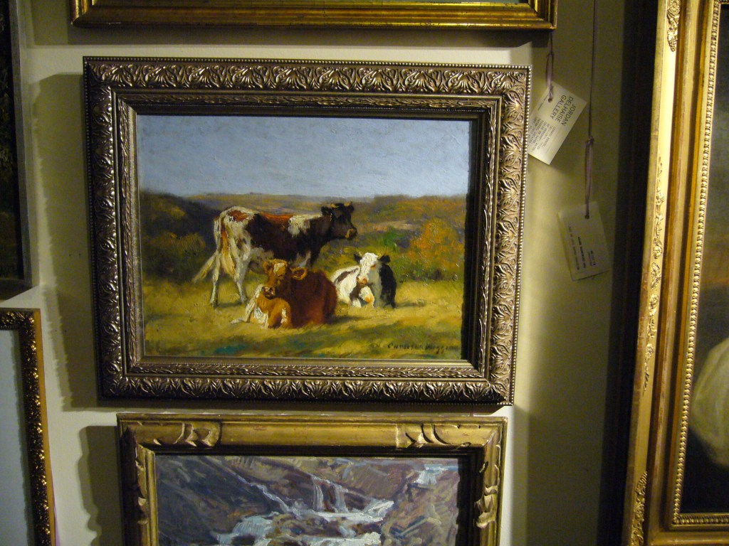 A Painting by Calton Wiggins at Main Street Antiques Center