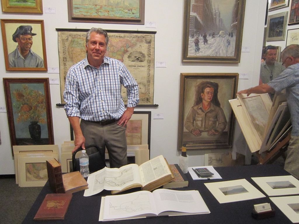 Royd Riddell of Riddell Rare Maps & Fine Prints.