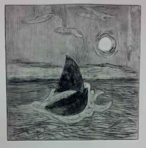 Drypoint by Eric Miller SMU Peter Ligon 2
