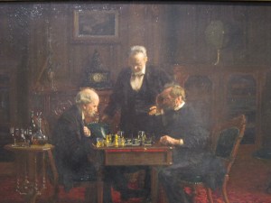Eakins Chess Players Met American Wing