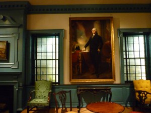 George Washington in Alexandria Ballroom George Washington in Alexandria Ballroom