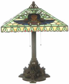 Handel lamp realizes $16,000 at Woody Auction in Mo.