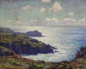 Early morning light, New England by Wilson Irvine