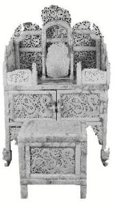 Han Qing Chair and Dressing Table
