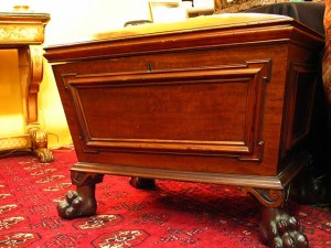 Susdan Van der Veer Antiques of Toledo, OH offered this Empire Celarette