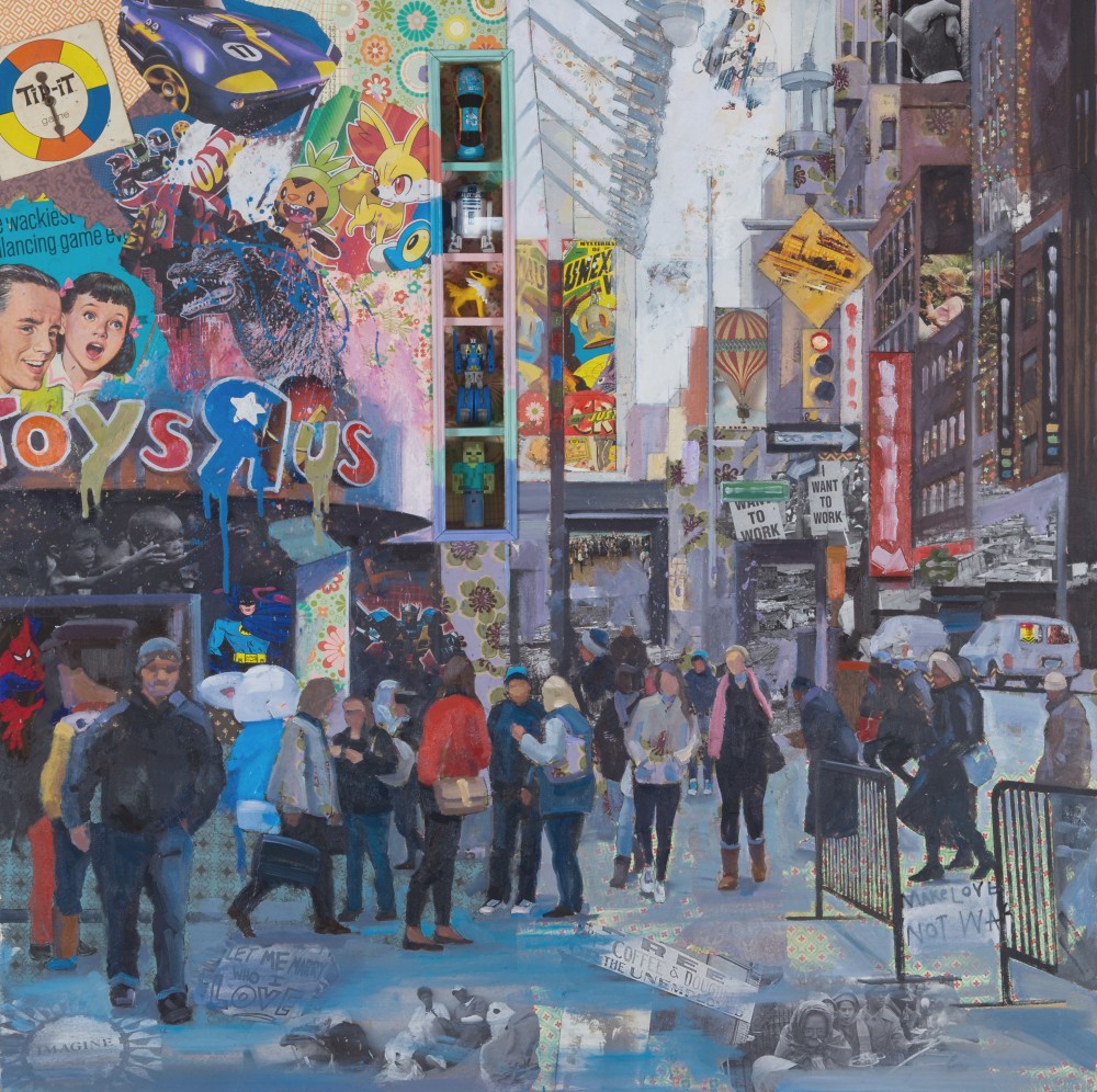 Urban-Themed Artworks Explore the Privilege of Ignorance