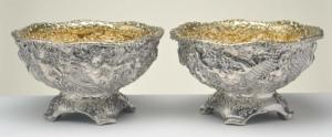 A Pair of Tiffany Silver Center Bowls Morphy Auctions