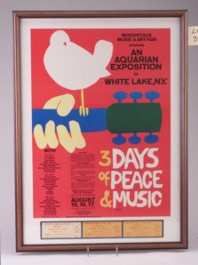 This Woodstock Poster sold for $375 at Rago Estate and Fine Art Division in 2003