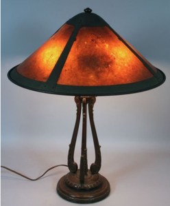 Handel Lamp Base with Van Erp Shade