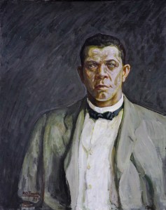 Henry Ossawa Tanner (1859-1937) Portrait of Booker T. Washington, 1917 Oil on canvas, 31 x 25 5/8 in., State Historical Society of Iowa, Des Moines, IA.