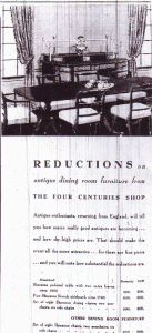 1937 New York Times Advertisement