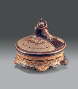 Lidded vessel of a world-turtle