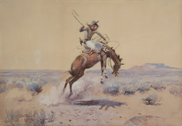 Fort Worth Shows Highlight Charles M. Russell as Watercolorist