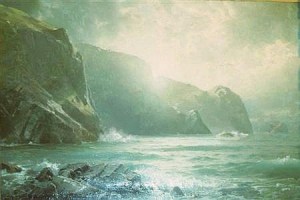 William Trost Richards' Seascape, From New York to Baltimore William Trost Richards' Seascape, From New York to Baltimore
