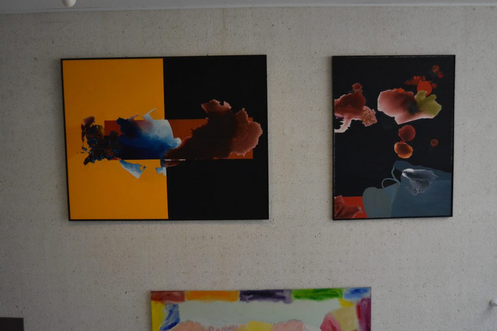 Dorothy Hood Paintings at the art Museum of South Texas