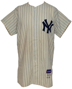 Yogi Berra ’56 World Series uniform sells for $564,930