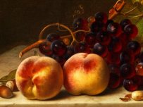 A Still Life painting by Johann Whilhelm Preyer, once at New York Gallery