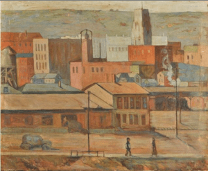 Downtown Sharon by Nathan Dunn Grays