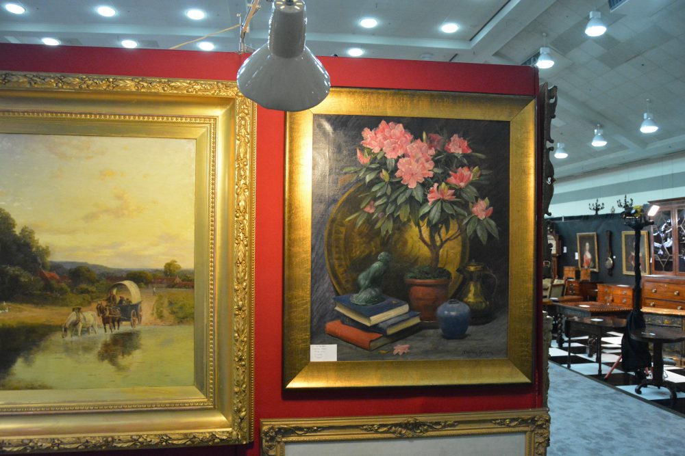 Painting by Martin Brown (1878-1962). Offered by Patrick Hastings, Pittsburgh