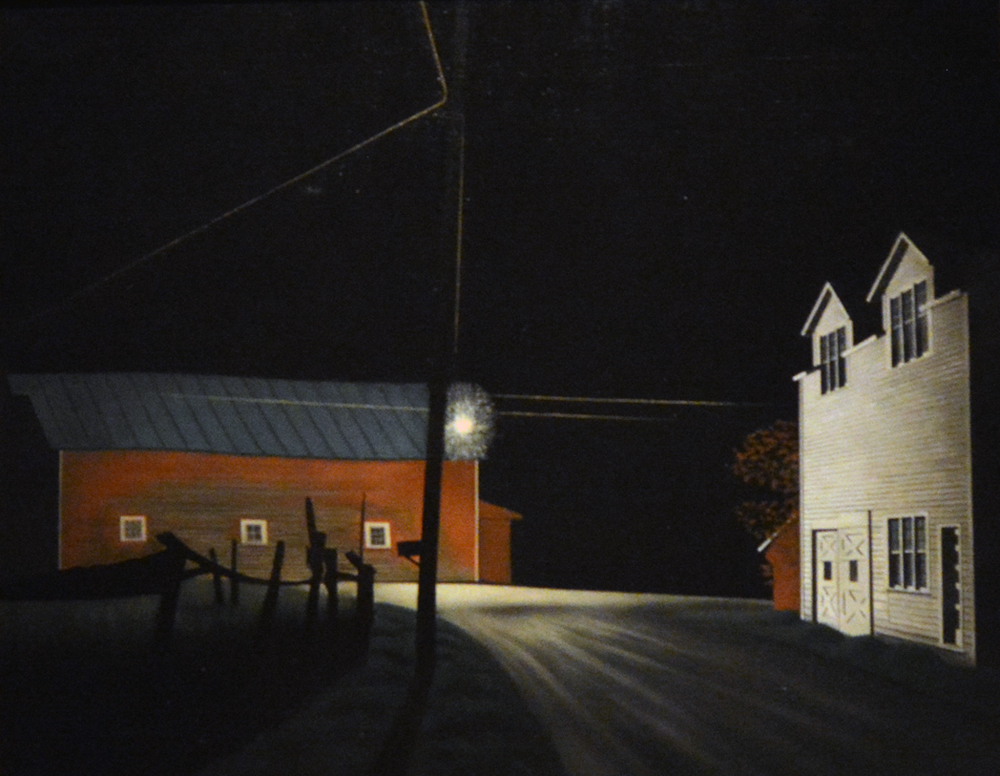 George Ault Painting at Cult of the Machine