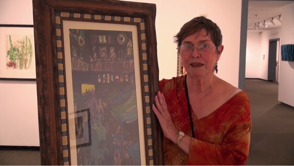 Vicky Balcou discusses her Mercado Painting from 1964