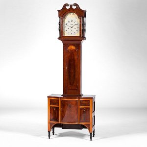 Cowan Clock Screen Shot (via Live Auctioneers)