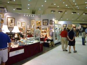 At 2009 Baltimore Summer Antiques Show