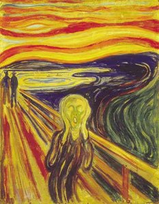 This version, executed in 1910 in tempera on cardboard, was stolen from the Munch Museum in 2004, and recovered in 2006. (Wikipedia)