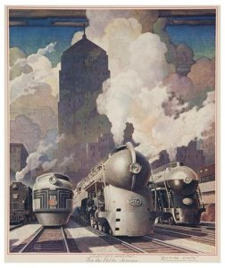 New York Central Poster from Bloomsbury Auctions