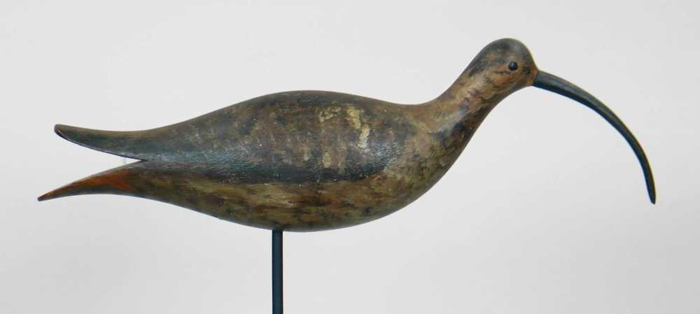 Rare sicklebill curlew soars to $111,550 at Decoys Unlimited, Inc.