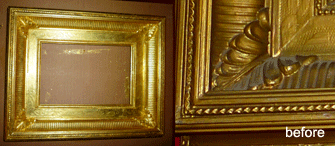 Bringing an Old Frame to Life with New Gold